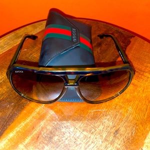 Mens Gucci Sunglasses, size 63